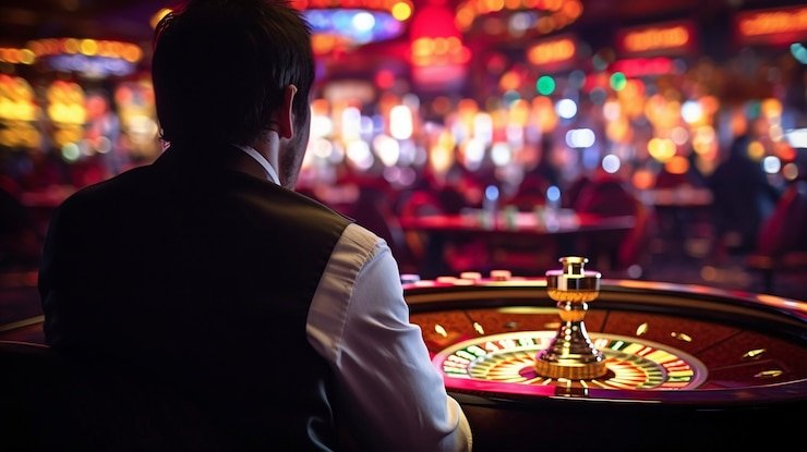 European roulette wheel display on gospin mobile interface